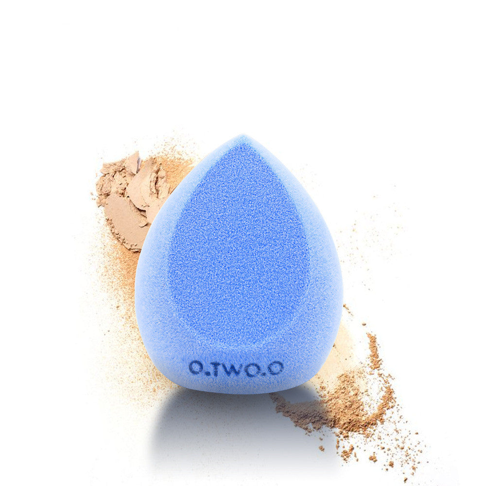 Blue Water Drop New Flocking Powder Puff
