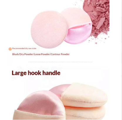Makeup Artist's Setting Powder Puff Cotton Circular Shape