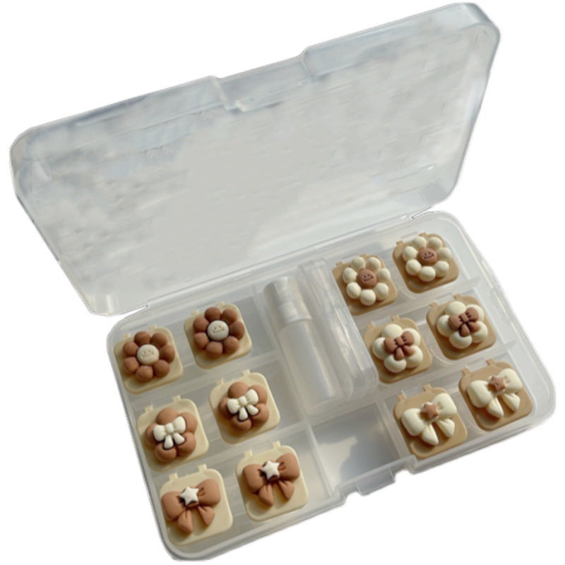 Myopia Contact Lens Case Premium Sense Ins Lightweight Mini Multiple Pairs