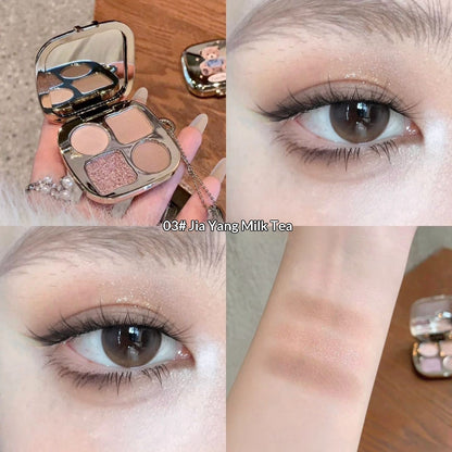 Gentle Eyeshadow Palette With Natural Vibrant Colors That Dont Fallout