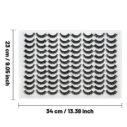 3D False Eyelashes Are Multi-layered, Realistic, Soft And Comfortable