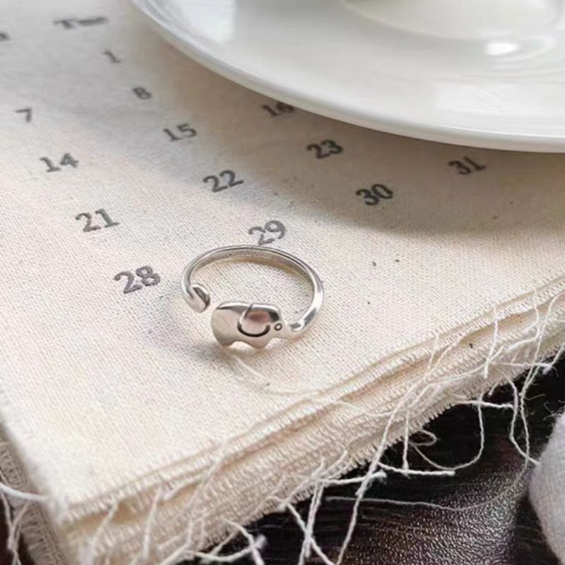 Elephant Nose Ring Simple Niche