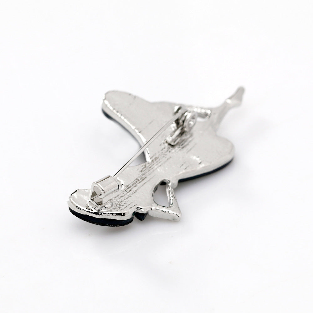 All-match Shell Personality Dancing Girl Brooch