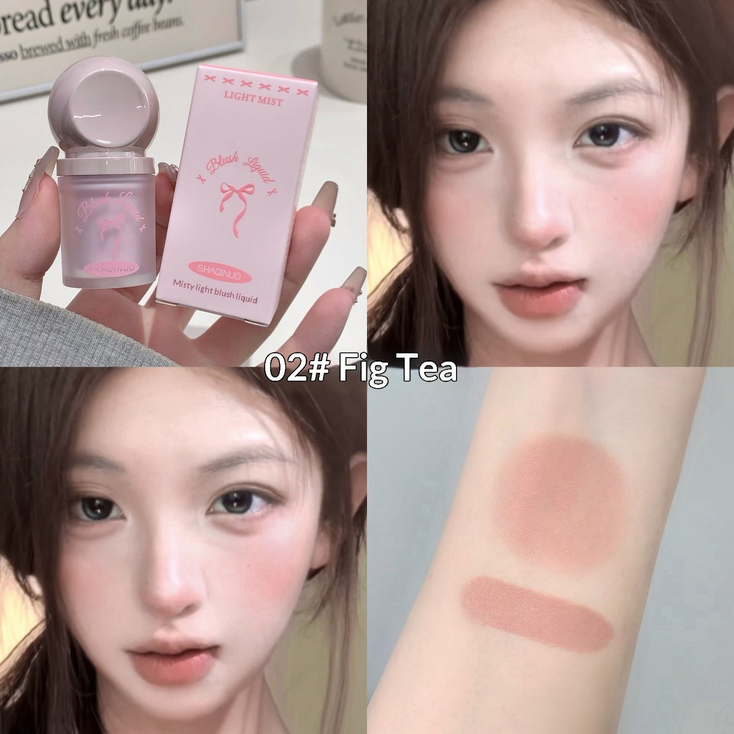 Misty Lightweight Korean-Style Radiant Liquid Blush