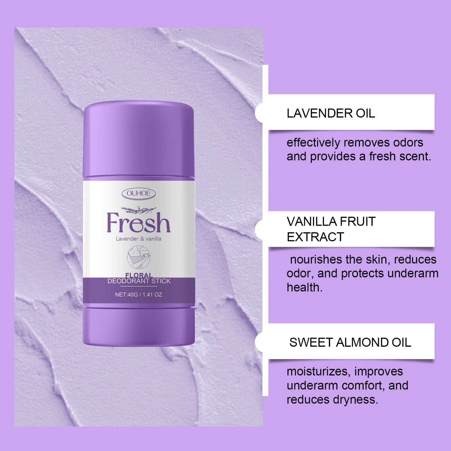 Clean Armpit Long-lasting Light Perfume Mild Deodorant Refreshing Skin Care Body Care
