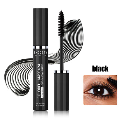 Color Mascara Waterproof Not Smudge Long Thick