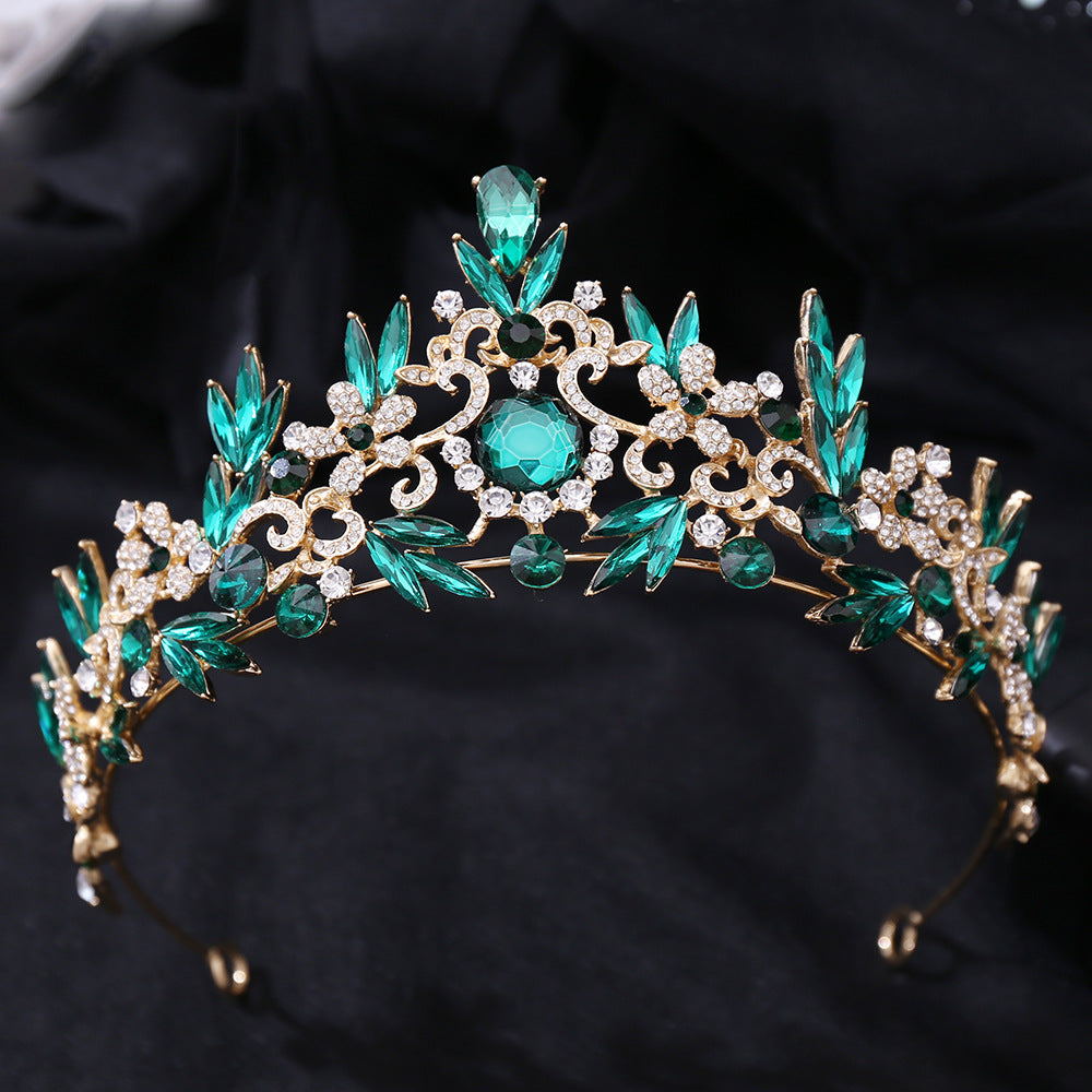 Rhinestone Hair Band Luxury Baroque Crystal