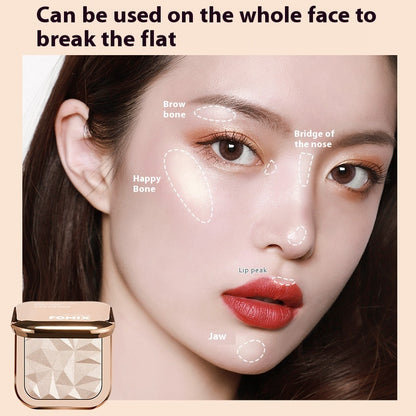 Three-dimensional Star Diamond Mashed Potatoes Highlight Powder