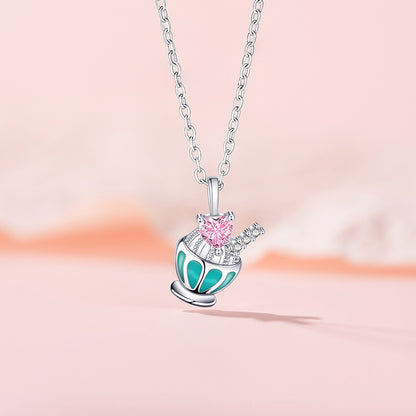 Seaside Series Shaved Ice Necklace For Women