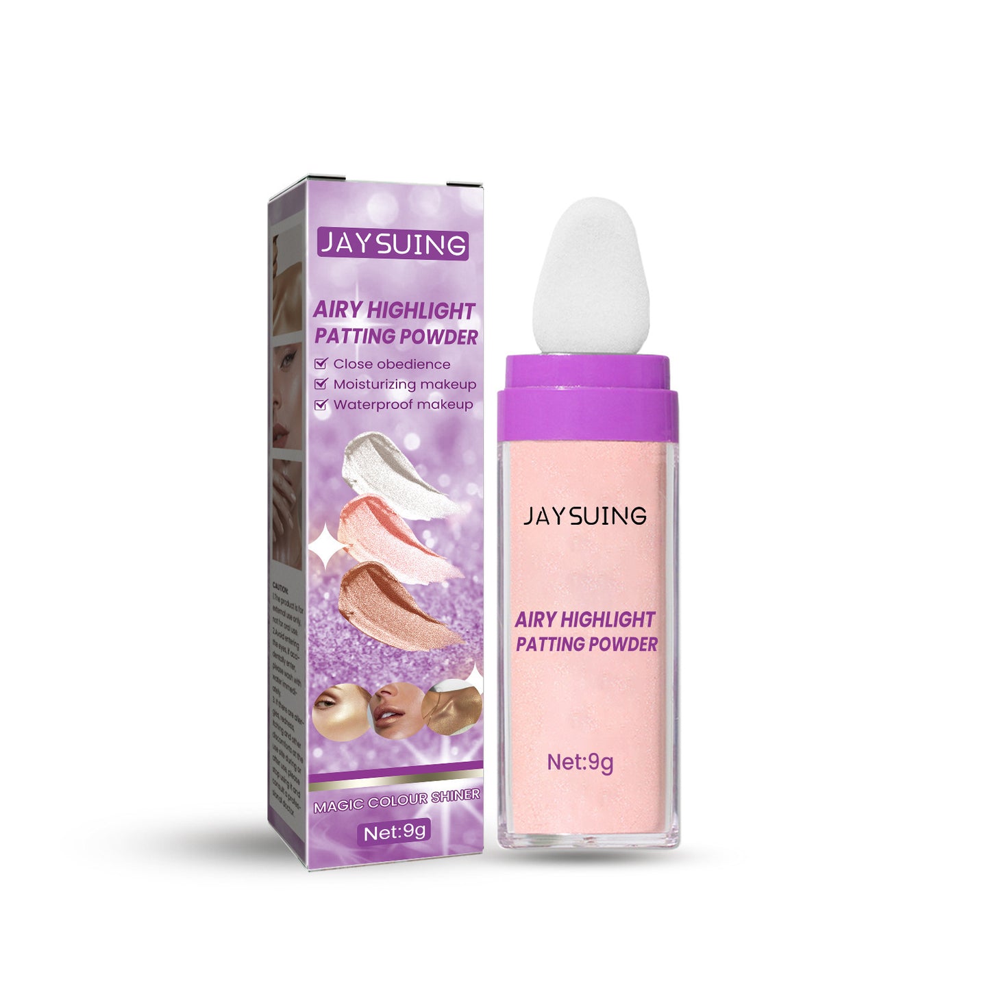 Highlight Racket Powder Brightening Natural Three-dimensional