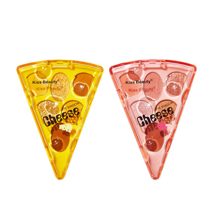 Cheese And Cheese Six Color Eyeshadow Palette Long Lasting Pearlescent
