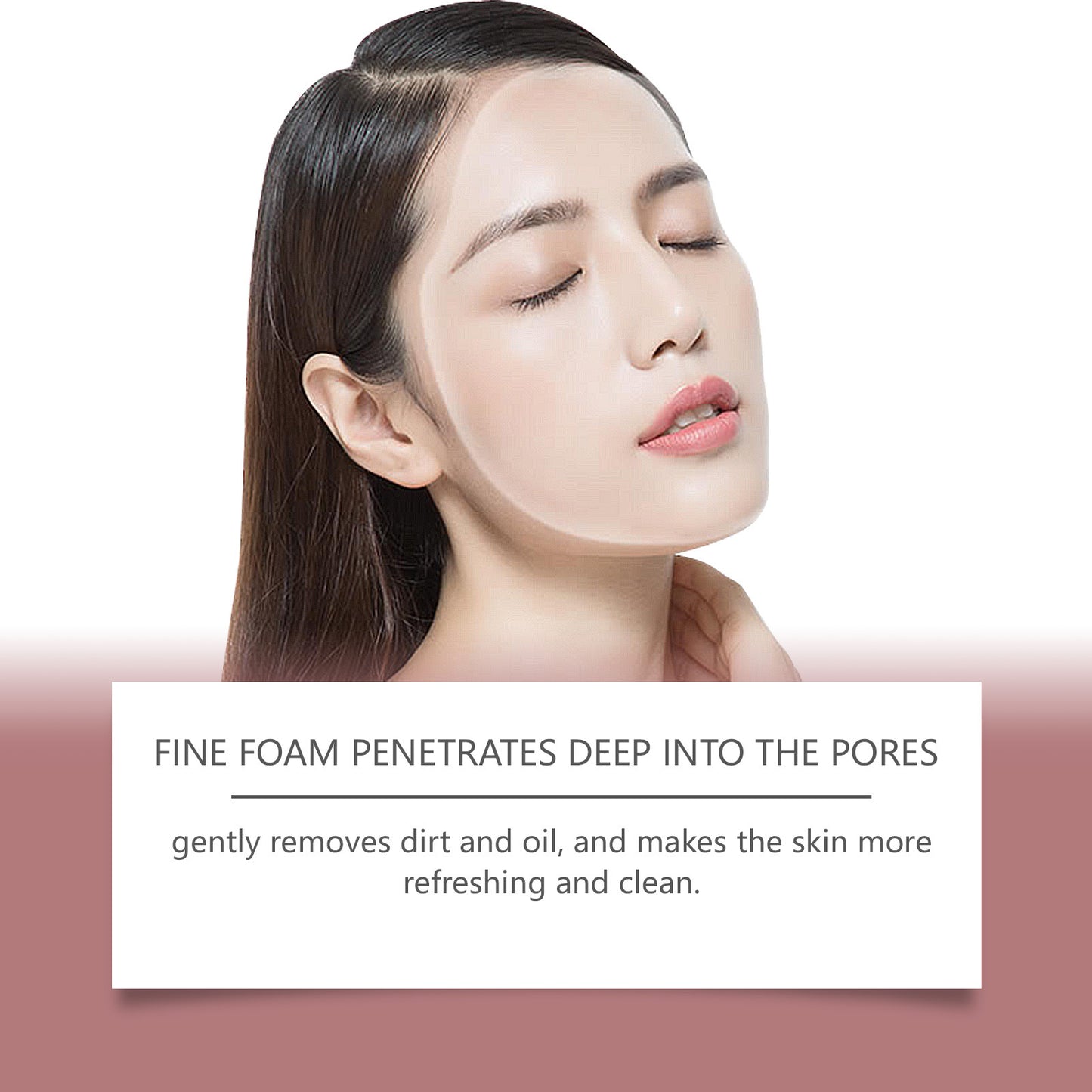 Rice Water Cleansing Mousse Gentle Cleansing Cutin