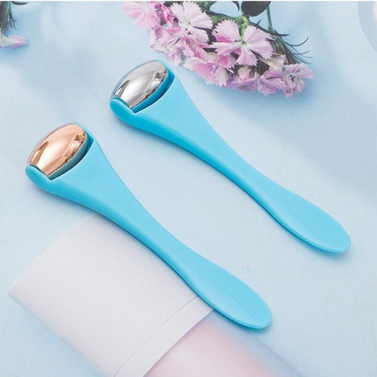 Cross-border Best-selling Facial Plastic Massage Zinc Alloy Roller Eye Cream Stick