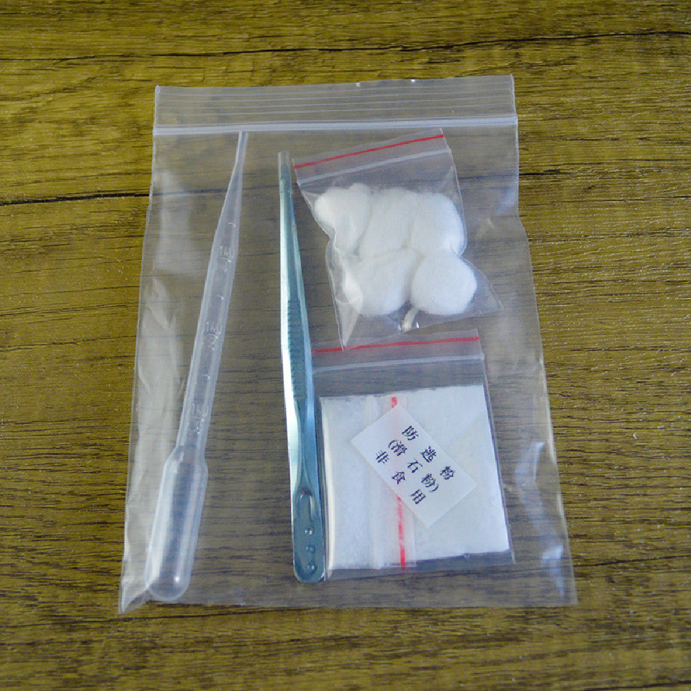 Tweezers Anti Escape Powder Cotton