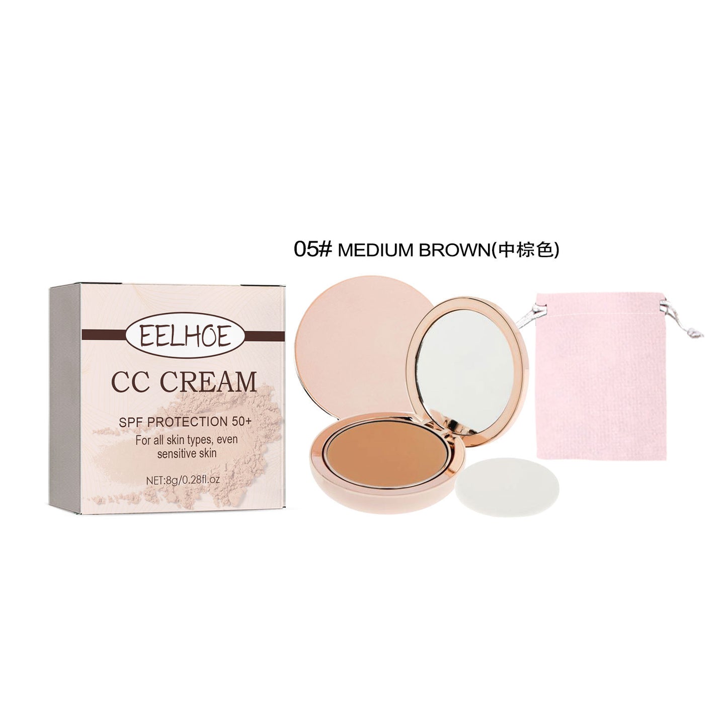 Skin Protection Lightweight Breathable Durable Not Easy To Makeup Natural Concealing And Setting Makeup Powder