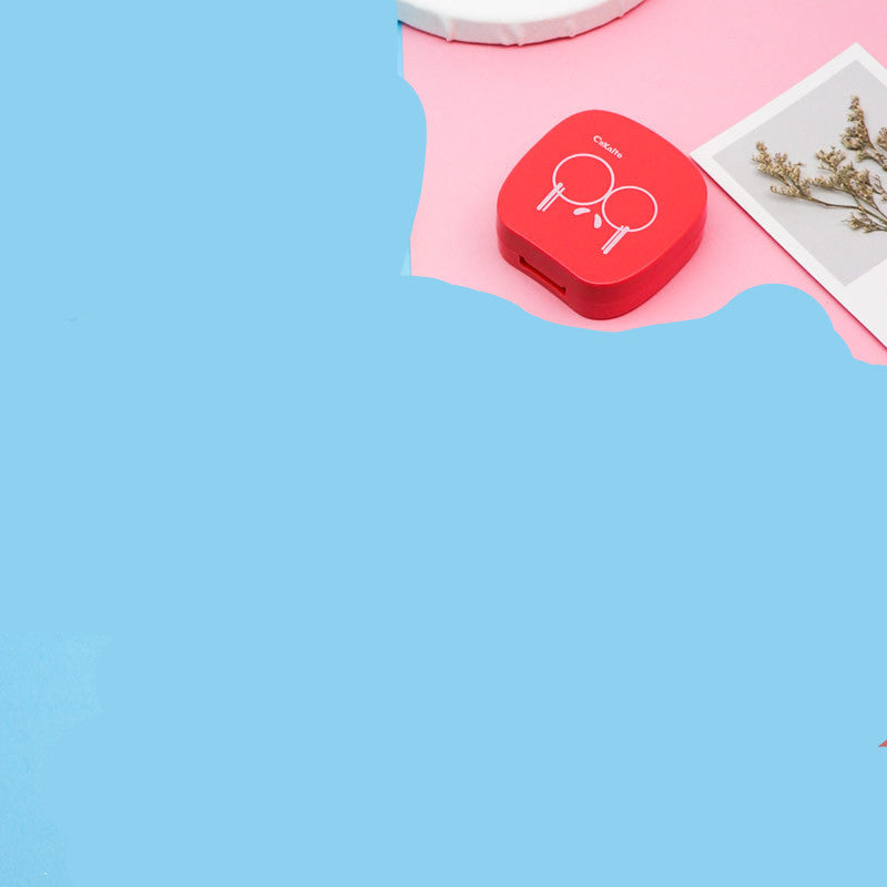 Cartoon Contact LensPortable Lens Case