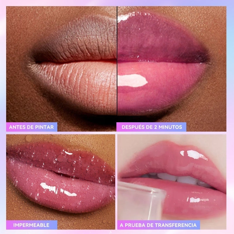 Lip Gloss Color Changing Lip Oil Lip Nourishing Moisturizing Hydrating