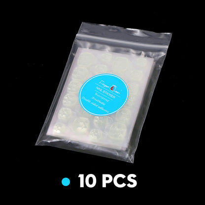 Nail Beauty Nail Tools Jelly Glue Finished Transparent Nail Stickers Seamless Nail Art Jelly Glue Patch