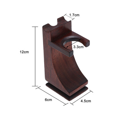 Wooden Beard Brush Holder