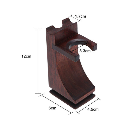 Wooden Beard Brush Holder