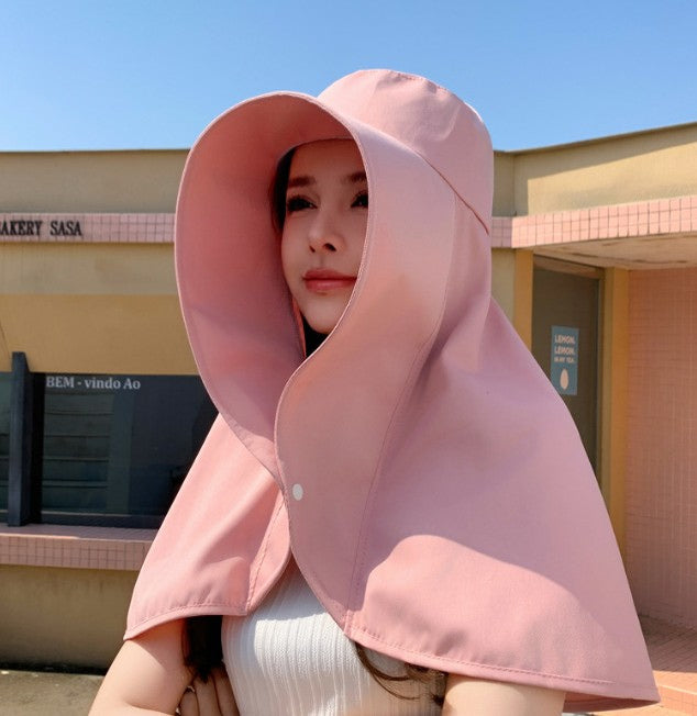 Sunscreen visor-pink-1 top