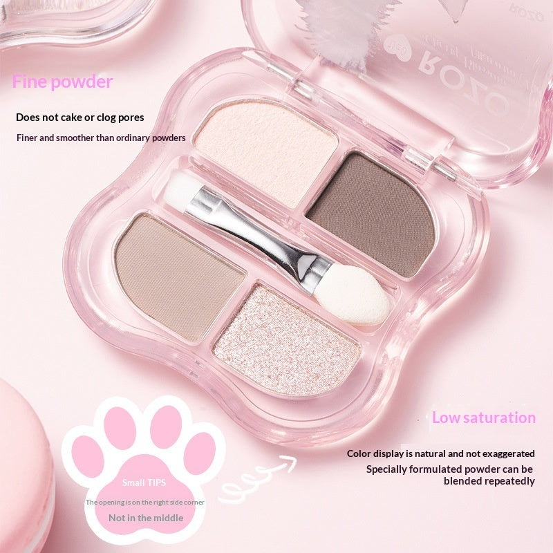 Eyeshadow Palette For Defining And Enhancing The Sleepy Cat Eye Area