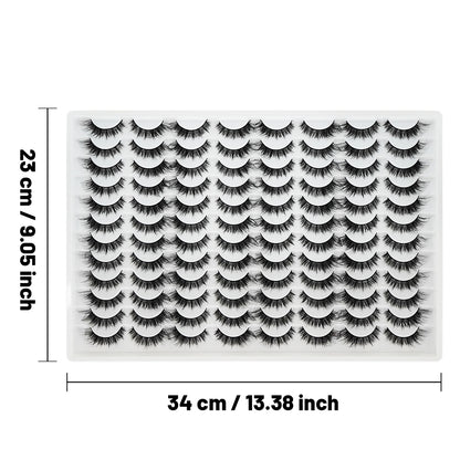 3D False Eyelashes Are Multi-layered, Realistic, Soft And Comfortable