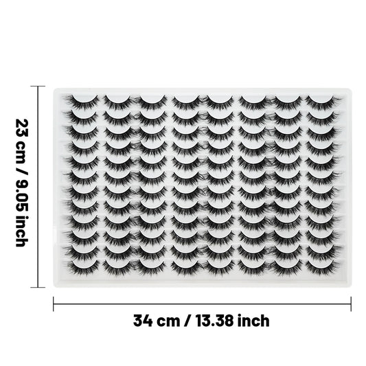 3D False Eyelashes Are Multi-layered, Realistic, Soft And Comfortable