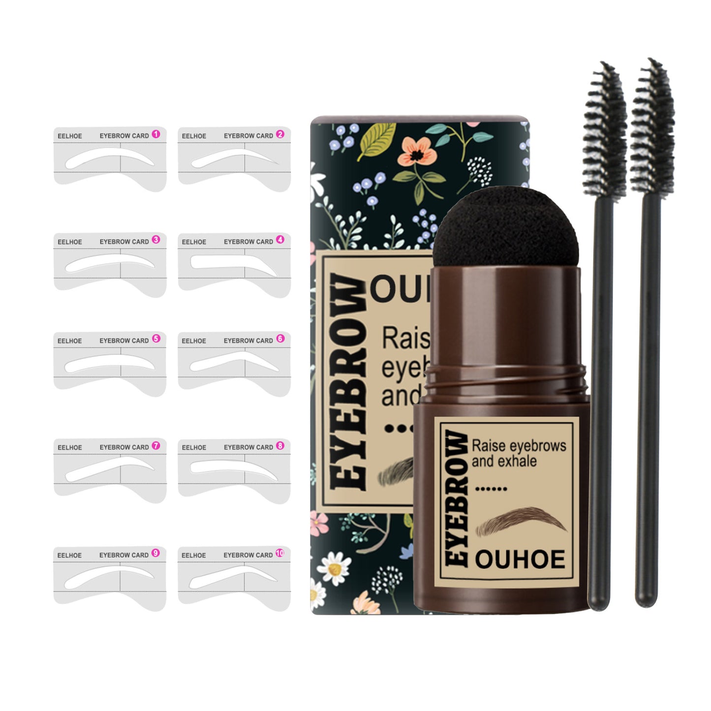 Eyebrow Stamp Powder Stick Thrush Eyebrow Print Hairline Sculpting Contour