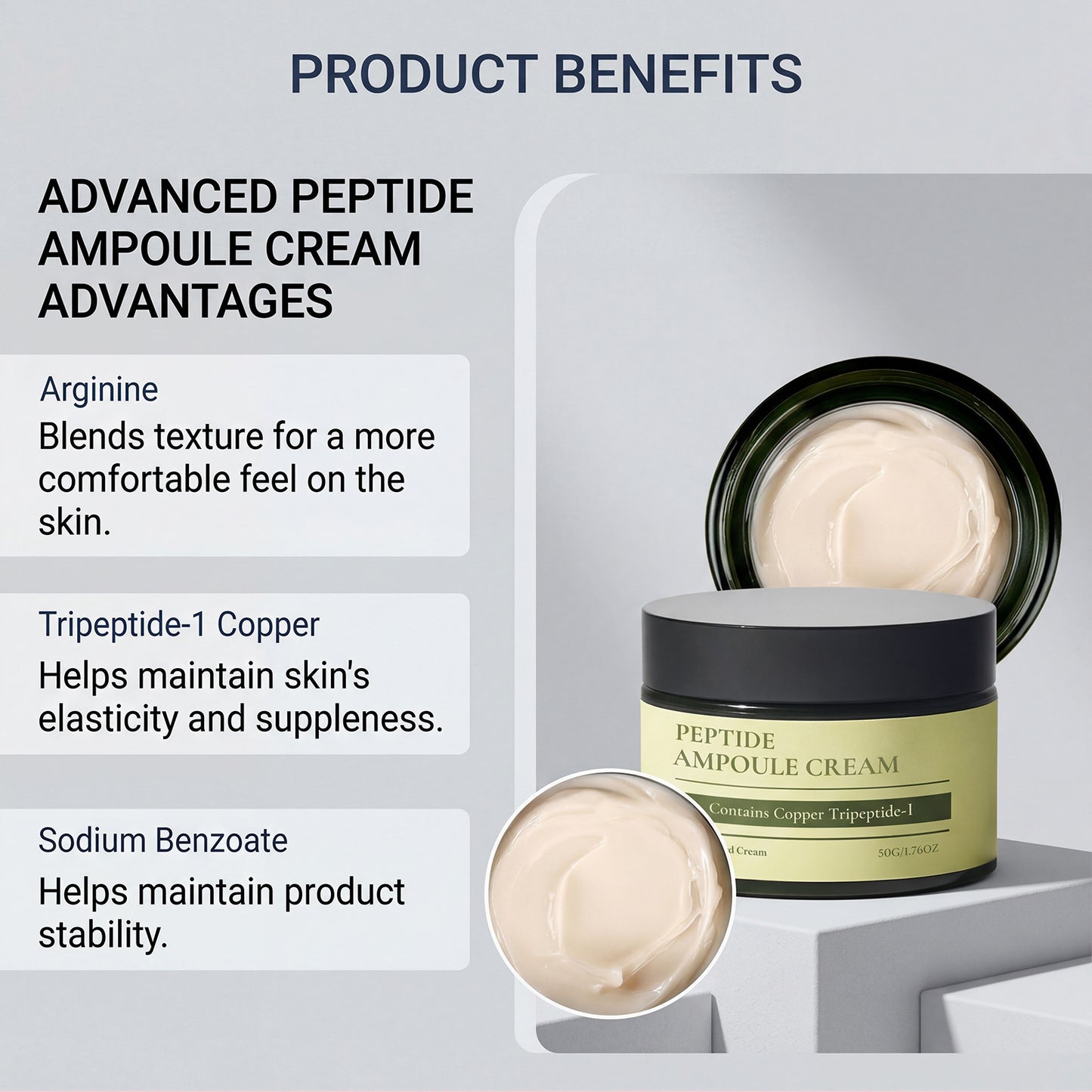 Moisturizing And Smooth Copper Peptide Body Lotion