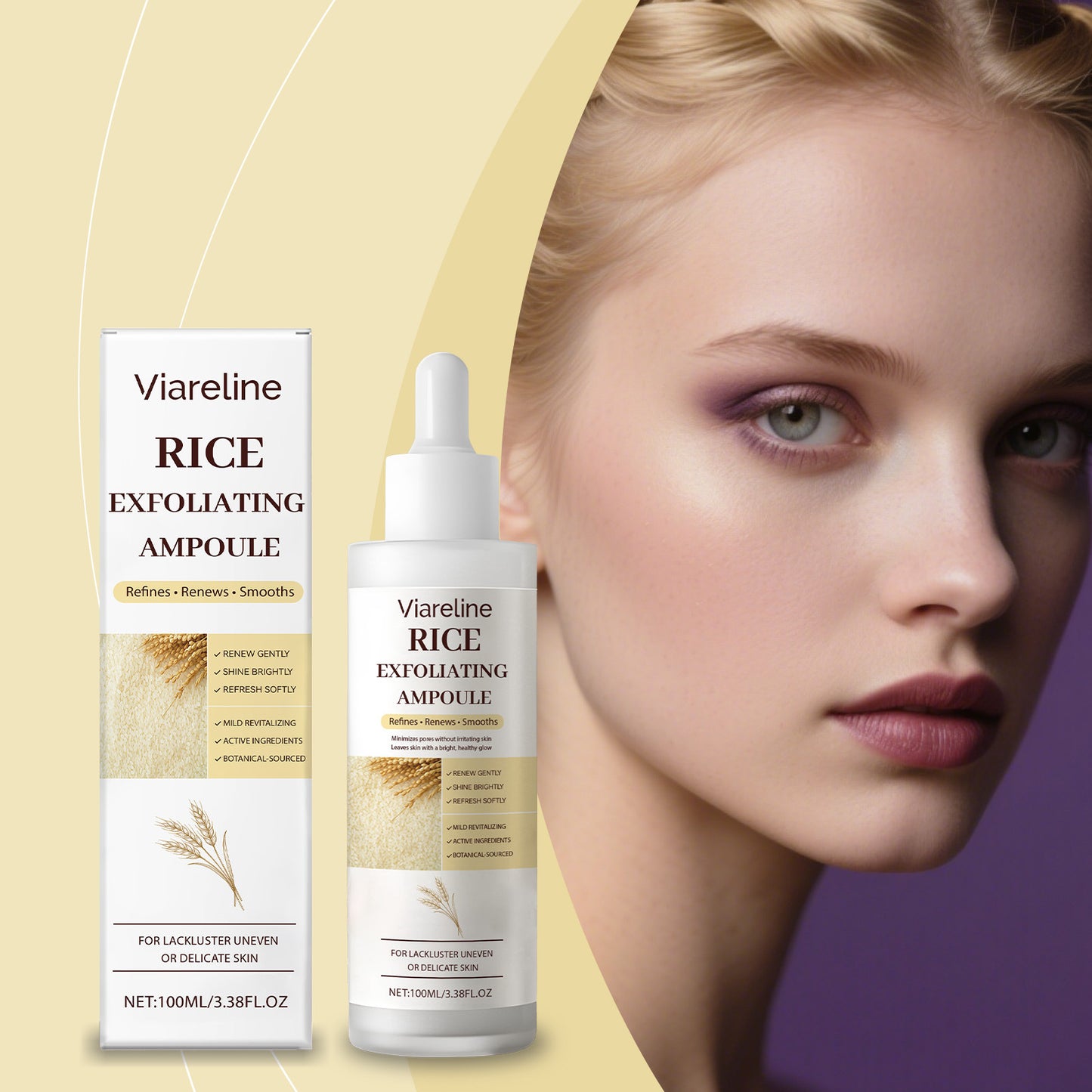 Moisturizing Nourishing Rice Cutin Care