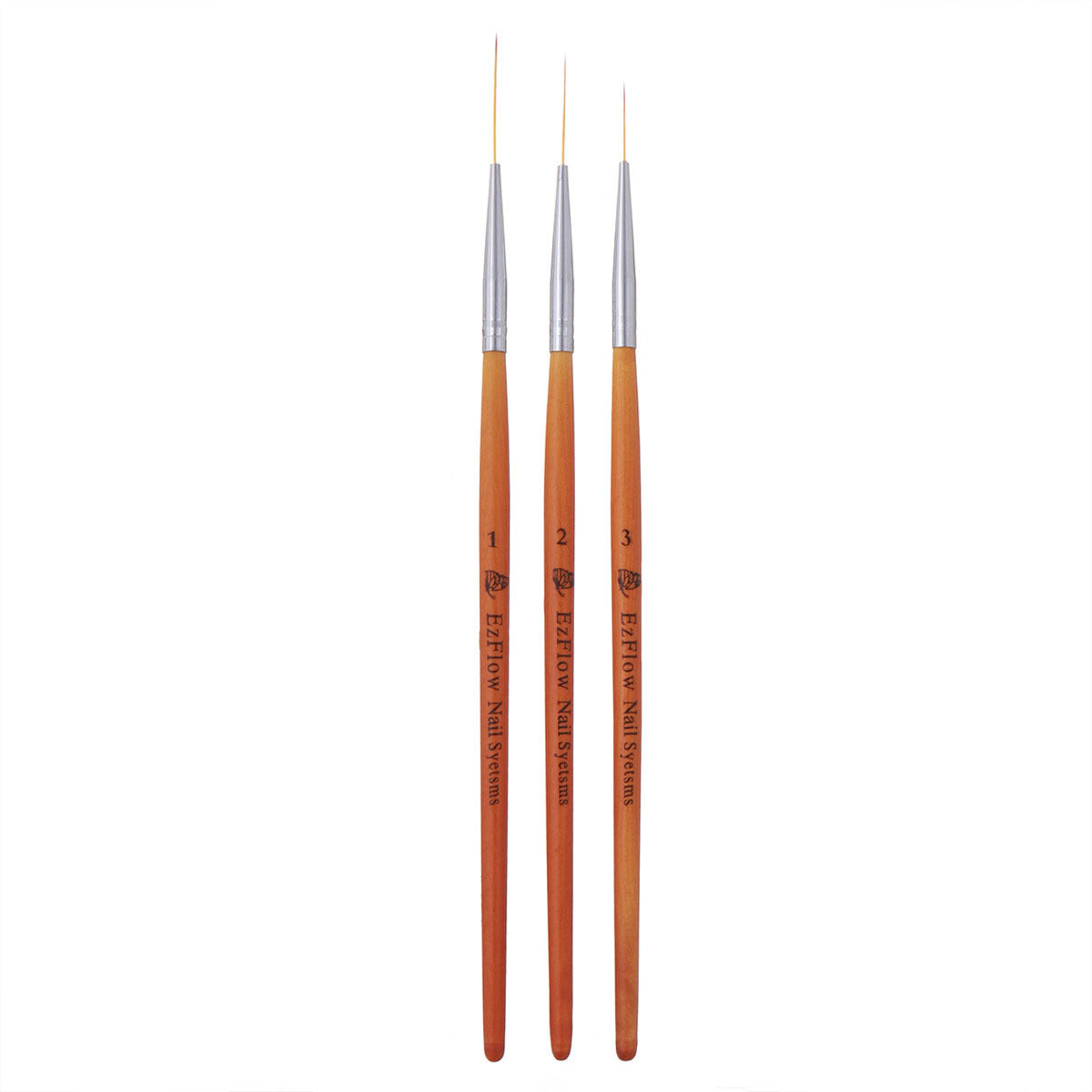 Log Three Painted Nail Art Brush Tool
