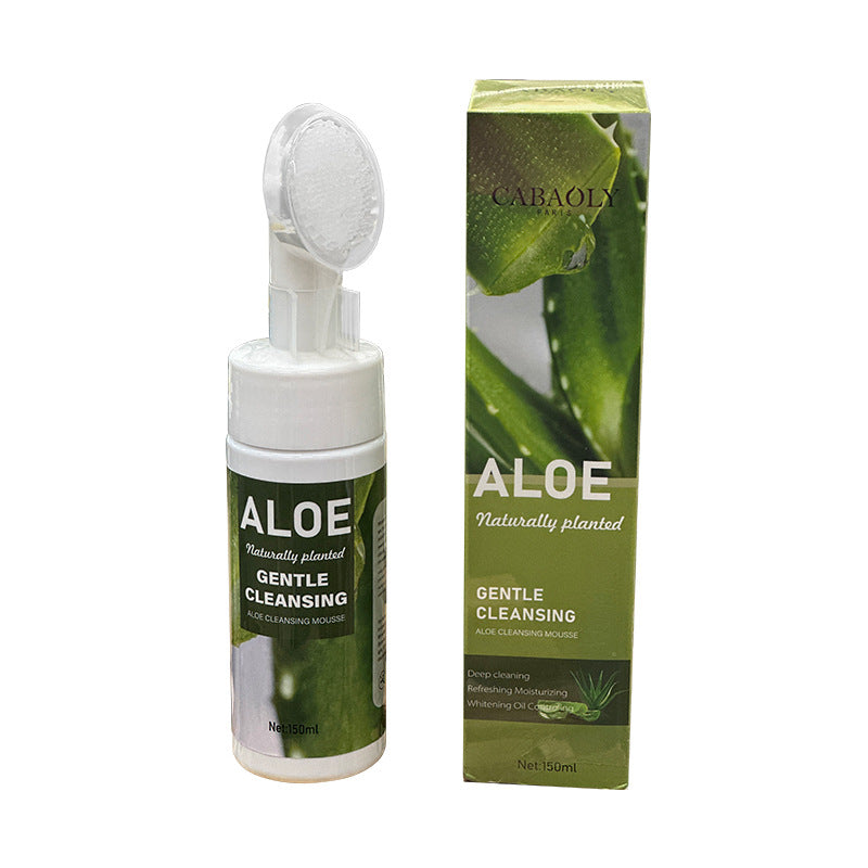 Amino Acid Cleansing Mousse Aloe Rice