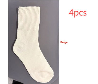 Tube Winter Thickened Maillard Terry Velvt Plush Snow Socks