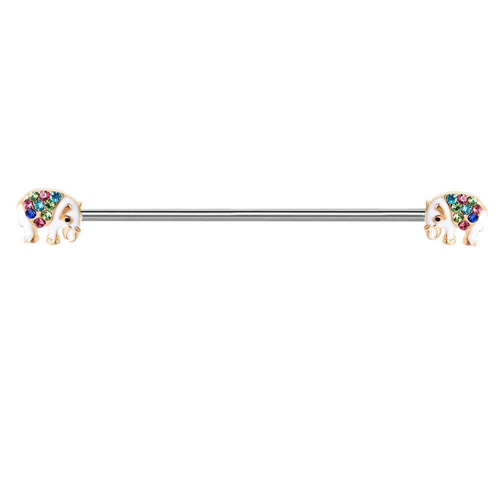 Ear Bridge Nail Industrial Long Brush Holder Puncture