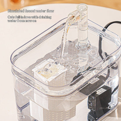 Portable Automatic Circulating Cat Water Fountain
