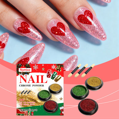Magic Mirror Glitter Nail Art Kit Nail Art Decorations
