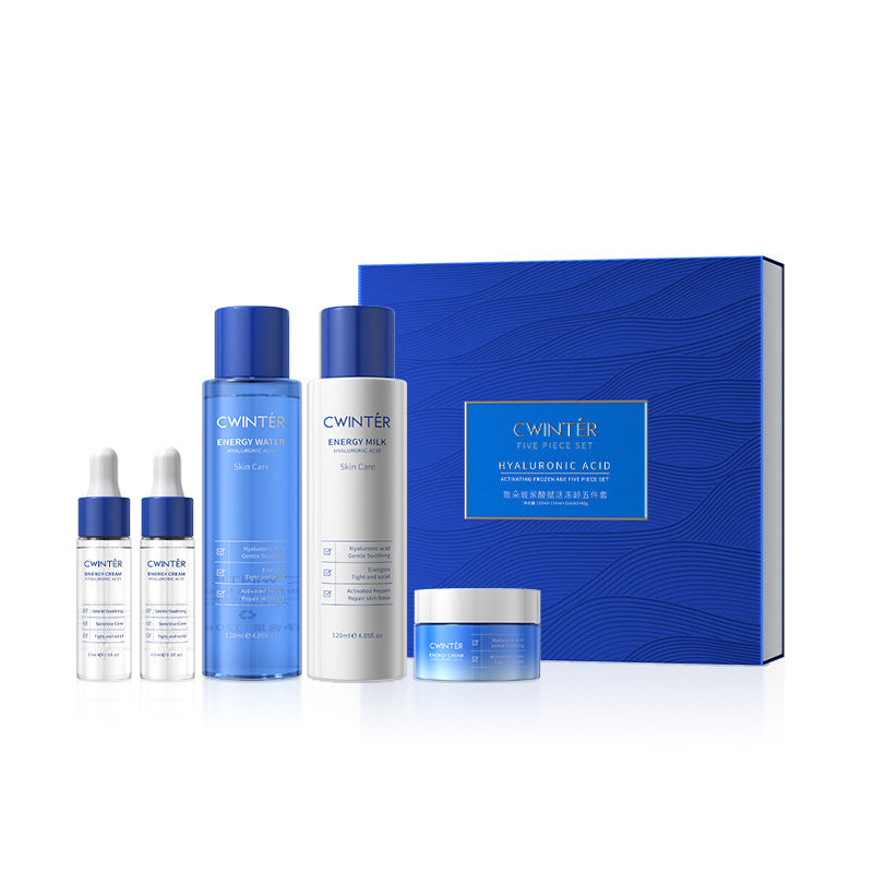 Set Of Bird's Nest Protein Peptide Moisturizing Water And Lotion Set Moisturizing