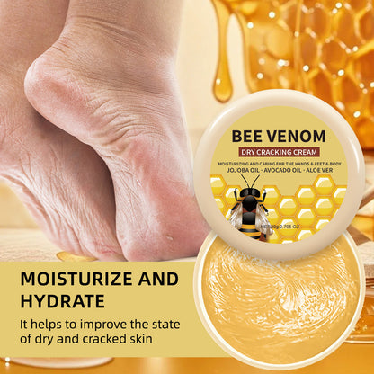Moisturizing Hand And Foot Cream To Hydrate And Prevent Dryness In The Skin On Your Heels