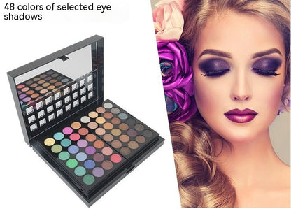 78 Colors Makeup Set 78 Colors Eye Shadow Blush Lip Gloss Makeup Combination Shading Powder Lipstick Eye Shadow Plate Set