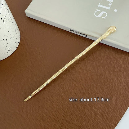 Irregular Metal Hairpin Updo Simple Hairpin