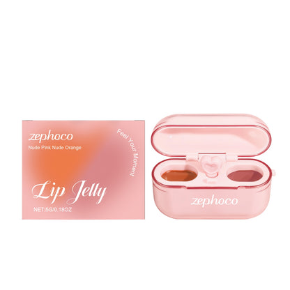 Bicolor Jelly Lip Gloss