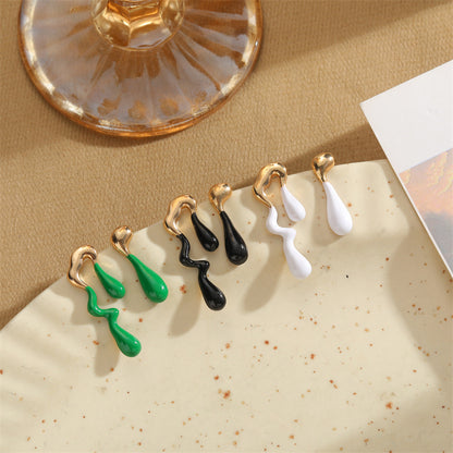 Artistic Retro Contrast Color New Jewelry Earrings For Women