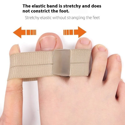 Hallux Valgus Brace Silicone Elastic Breathable Split Toe Artifact Thumb Foot Bone Correction Wearable Shoe Protective Cover