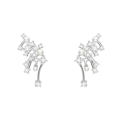 Nebula Earrings Pearl Earrings