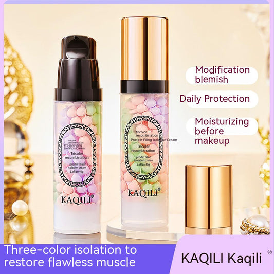 Rainbow Tricolor Makeup Base