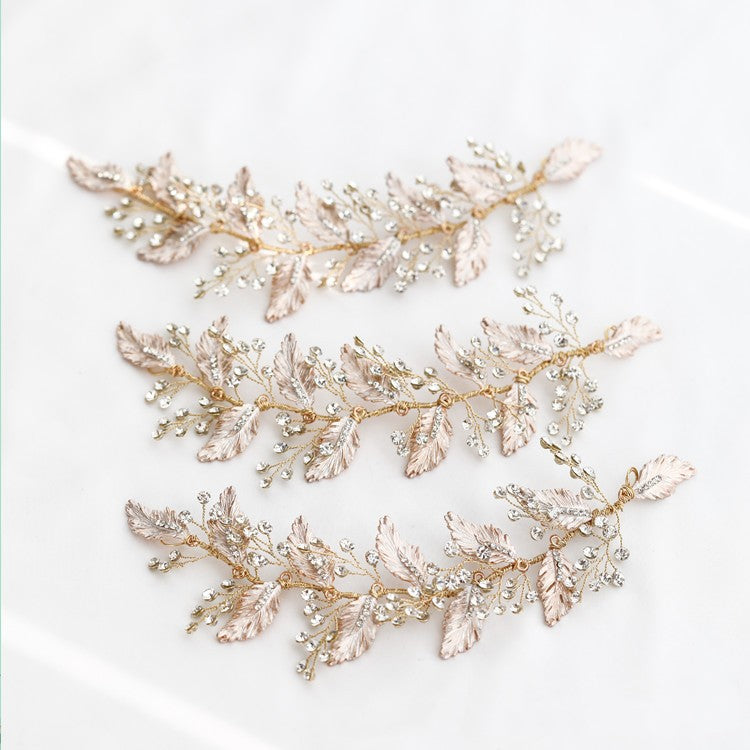 Popular Rhinestone Short Hair Band Handmade
