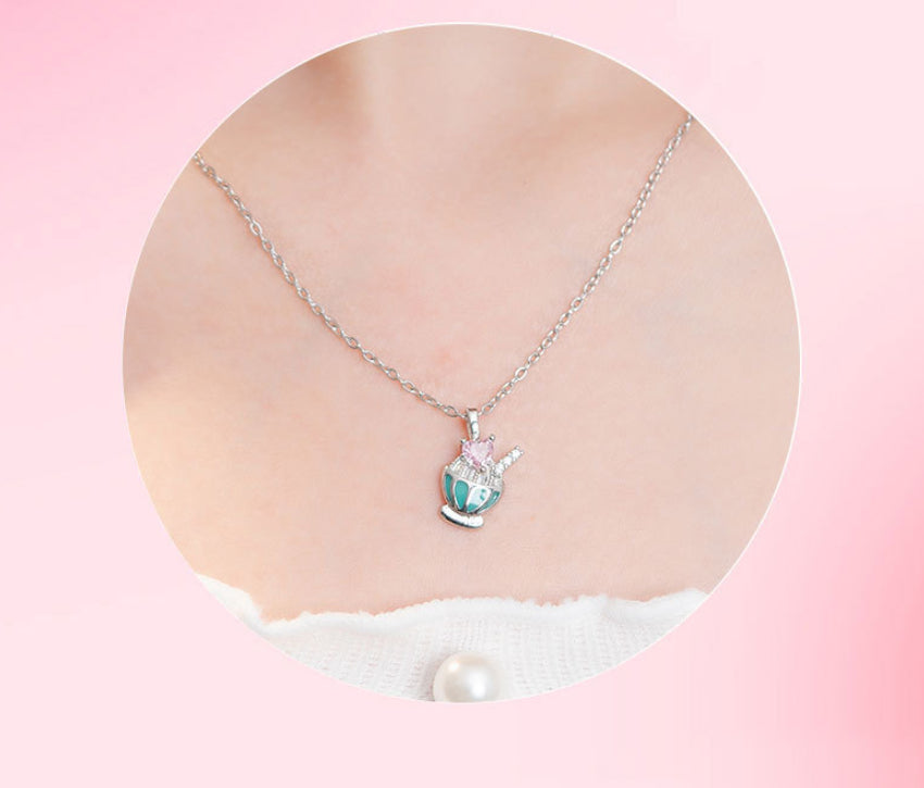Seaside Series Shaved Ice Necklace For Women