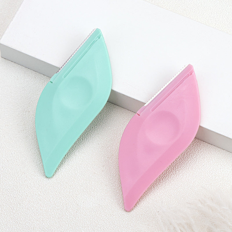 Beauty Tool Leaf Eyebrow Knife Women's Safety Set