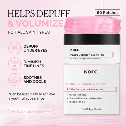 KOEC Collagen PDRN Eye Mask 60pcs